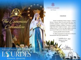 Canonical Coronation Our Lady of Lourdes QC