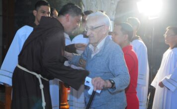 A SILENT AND SERENE END OF THE PILGRIMAGE Fr Manuel Ramirez