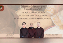Three New Capuchin Friars Make Perpetual Profession