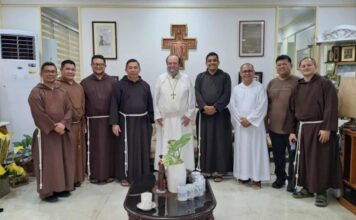 A Grace-filled Visit: Bishop Paolo Martinelli at Bahay Capuchino